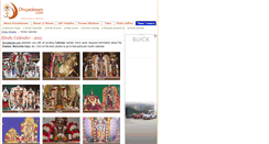 Desktop Screenshot of calendar.divyadesam.com